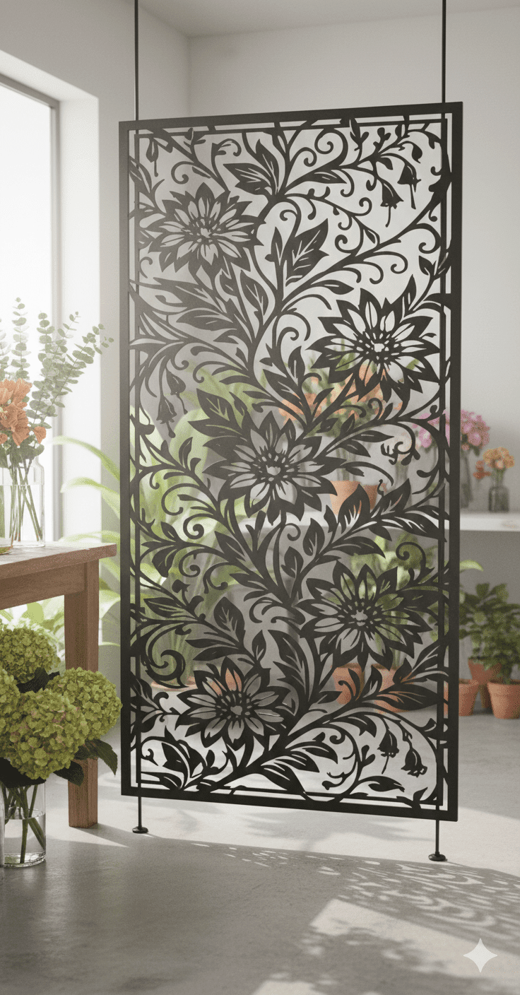 Corten celik dekorativni panel Iron Concept